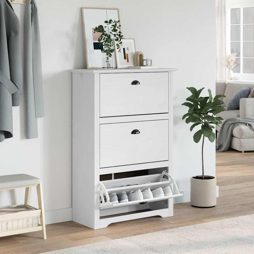 Skoreol Bodo 80X35X118 Cm Hvid