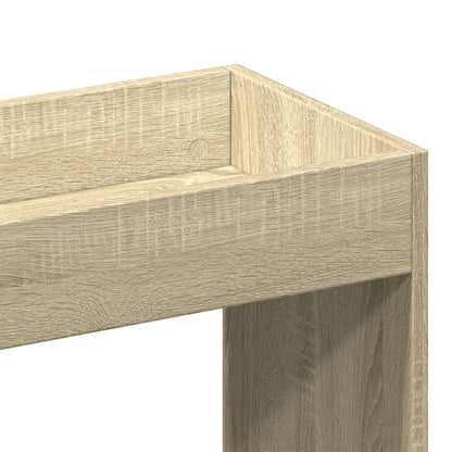 Højskab 63X33X Konstrueret Træ Sonoma-Eg