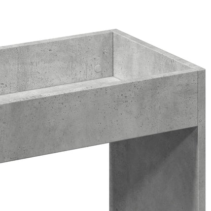 Højskab 63X33X Konstrueret Træ Betongrå