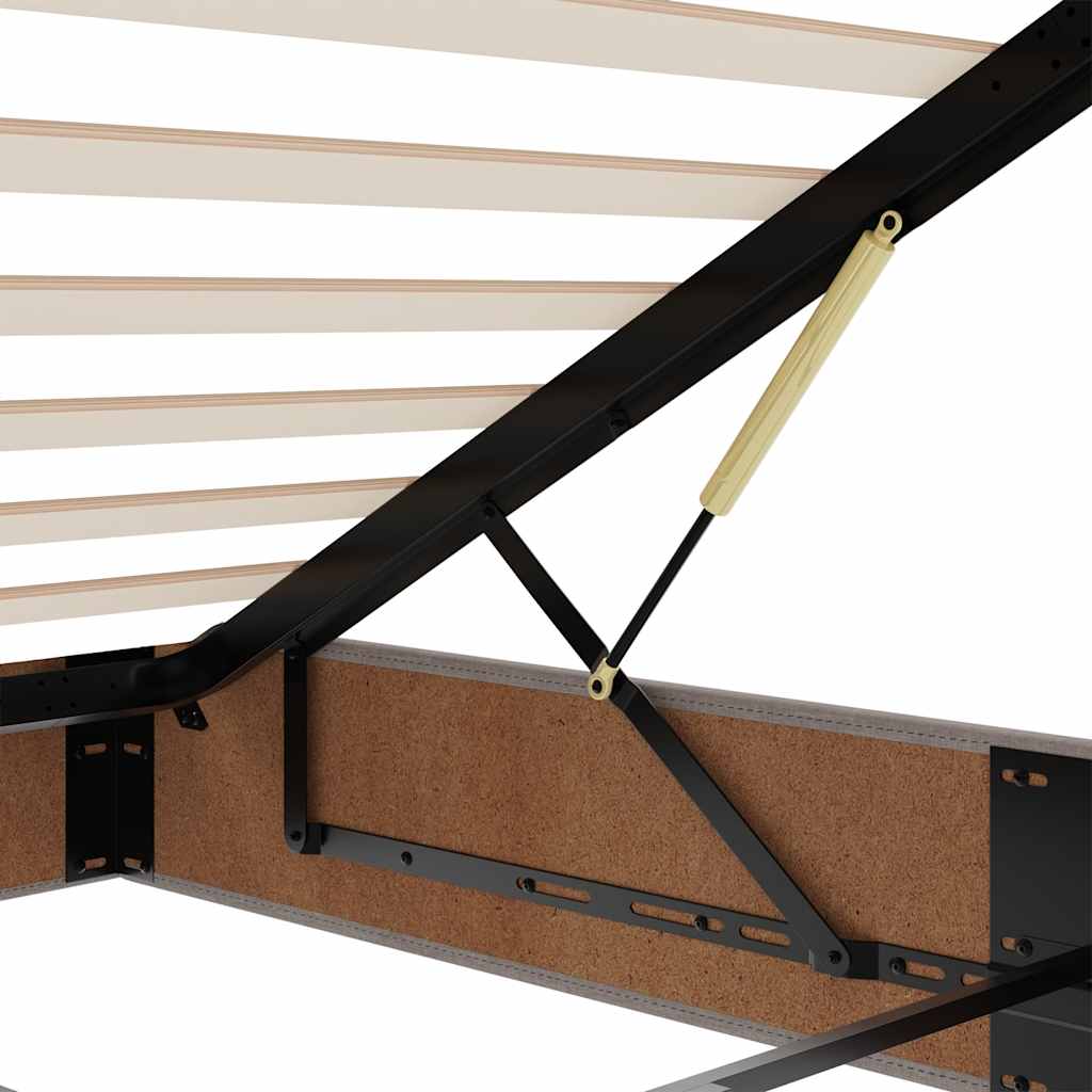 Osmannisk Sengeramme Med Madrasser Stof