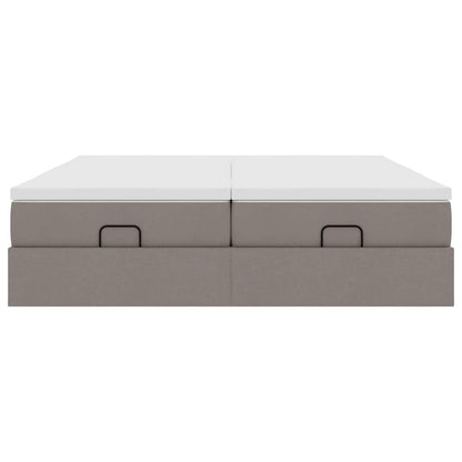 Osmannisk Sengeramme Med Madrasser Stof