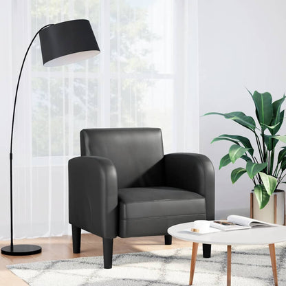 Sofastol Med Armlæn 54 Cm Kunstlæder