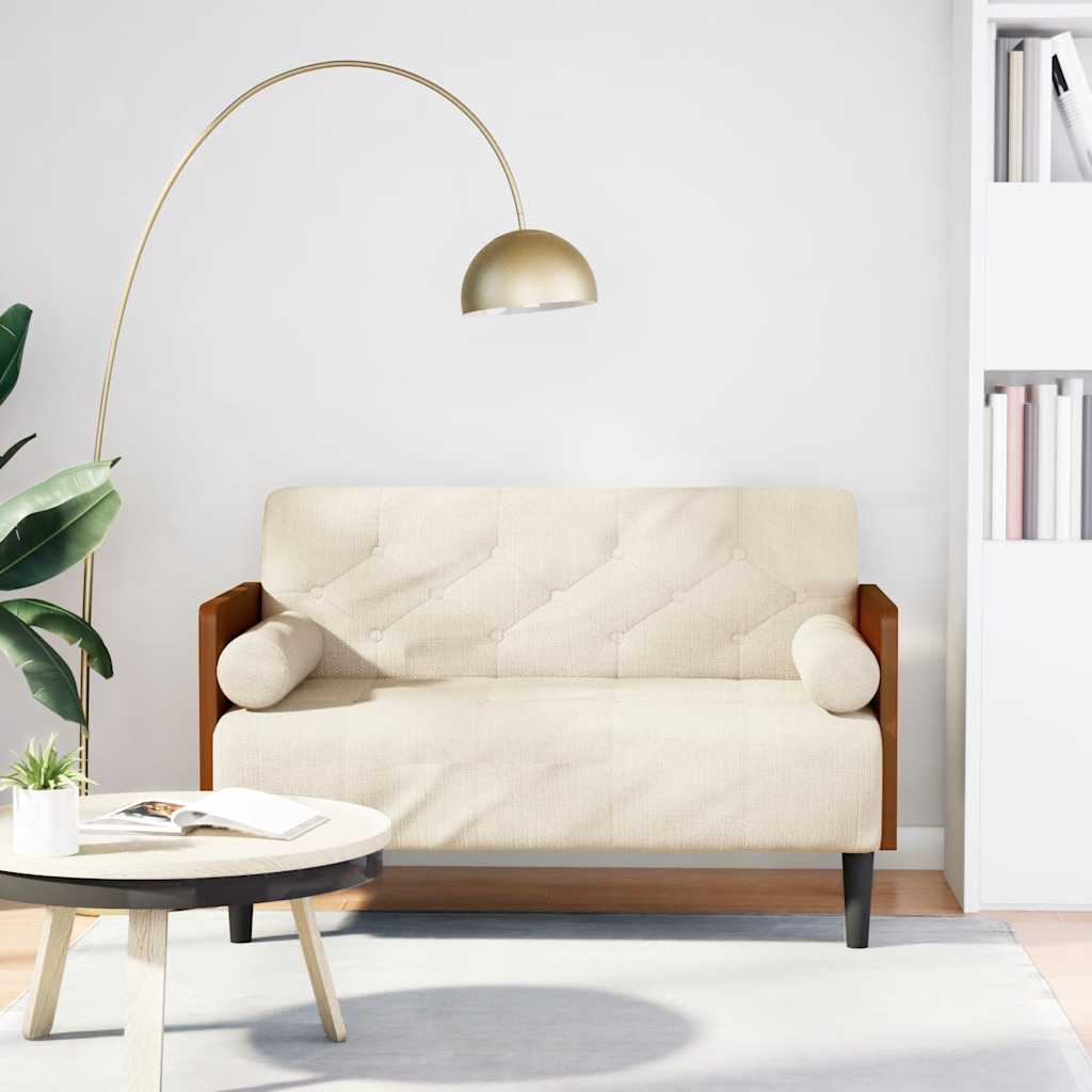 Elskovssofa Med Bolsterhynder 110 Cm Hør