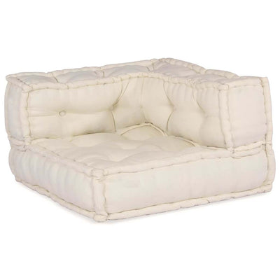 Modulsofa 3 Pcs Creme 70 X 70 X 56 Cm Stof Artisan Eg