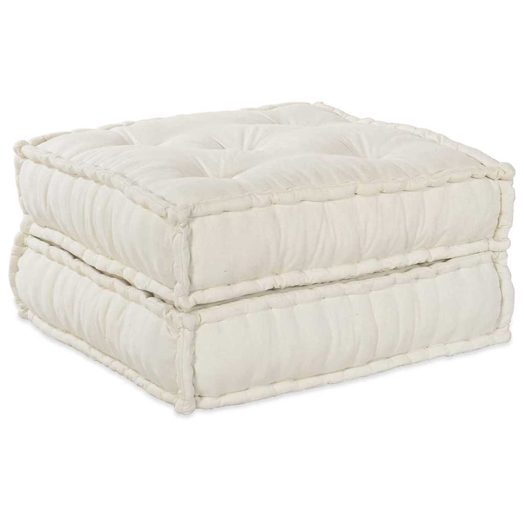 Modulsofa 2 Pcs Creme 70 X 70 X 36 Cm Stof Artisan Eg