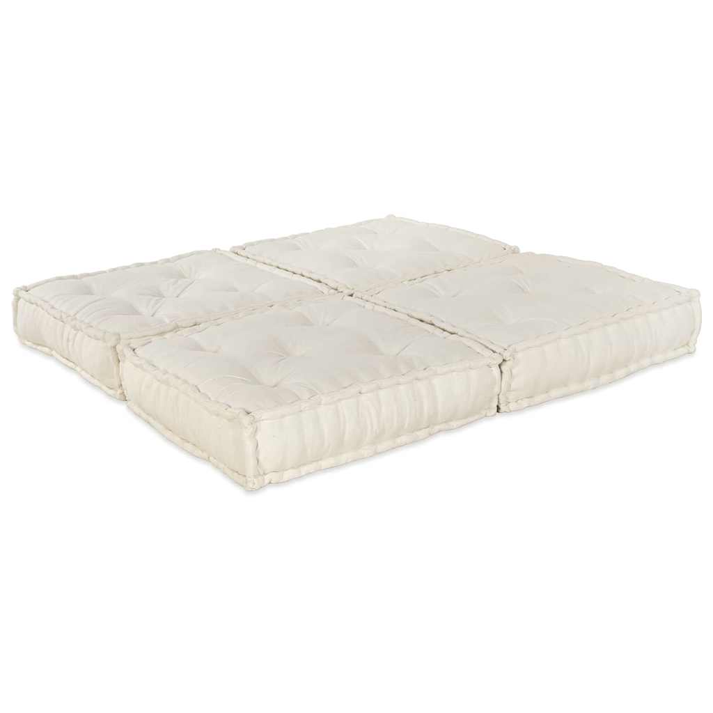 Modulsofa 2 Pcs Creme 70 X 70 X 36 Cm Stof Artisan Eg