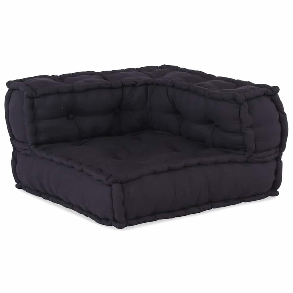 Modulsofa 2 Pcs Antracit 70 X 70 X 56 Cm Stof Artisan Eg
