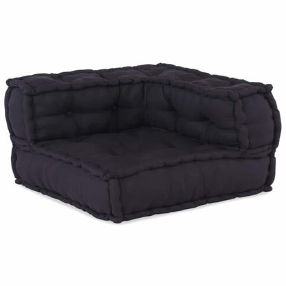 Modulsofa 2 Pcs Antracit 70 X 70 X 56 Cm Stof Artisan Eg