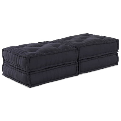 Modulsofa 2 Pcs Antracit 70 X 70 X 36 Cm Stof Artisan Eg