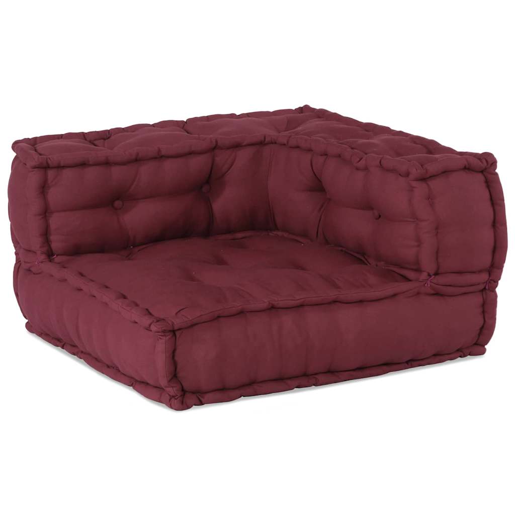 Modulsofa 3 Pcs Bordeaux 70 X 70 X 56 Cm Stof Artisan Eg
