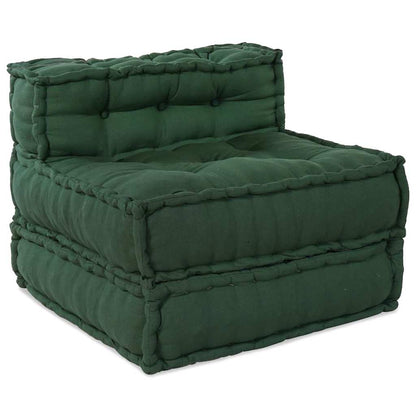 Modulsofa 3 Pcs Grøn 70 X 70 X 56 Cm Stof Artisan Eg