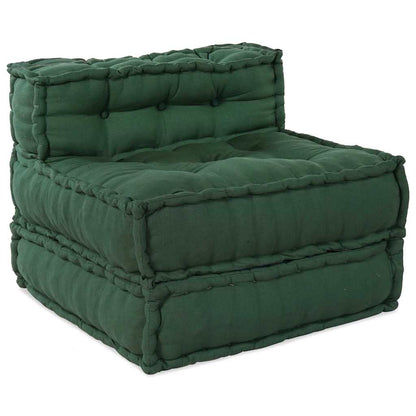 Modulsofa 4 Pcs Grøn 70 X 70 X 56 Cm Stof Artisan Eg