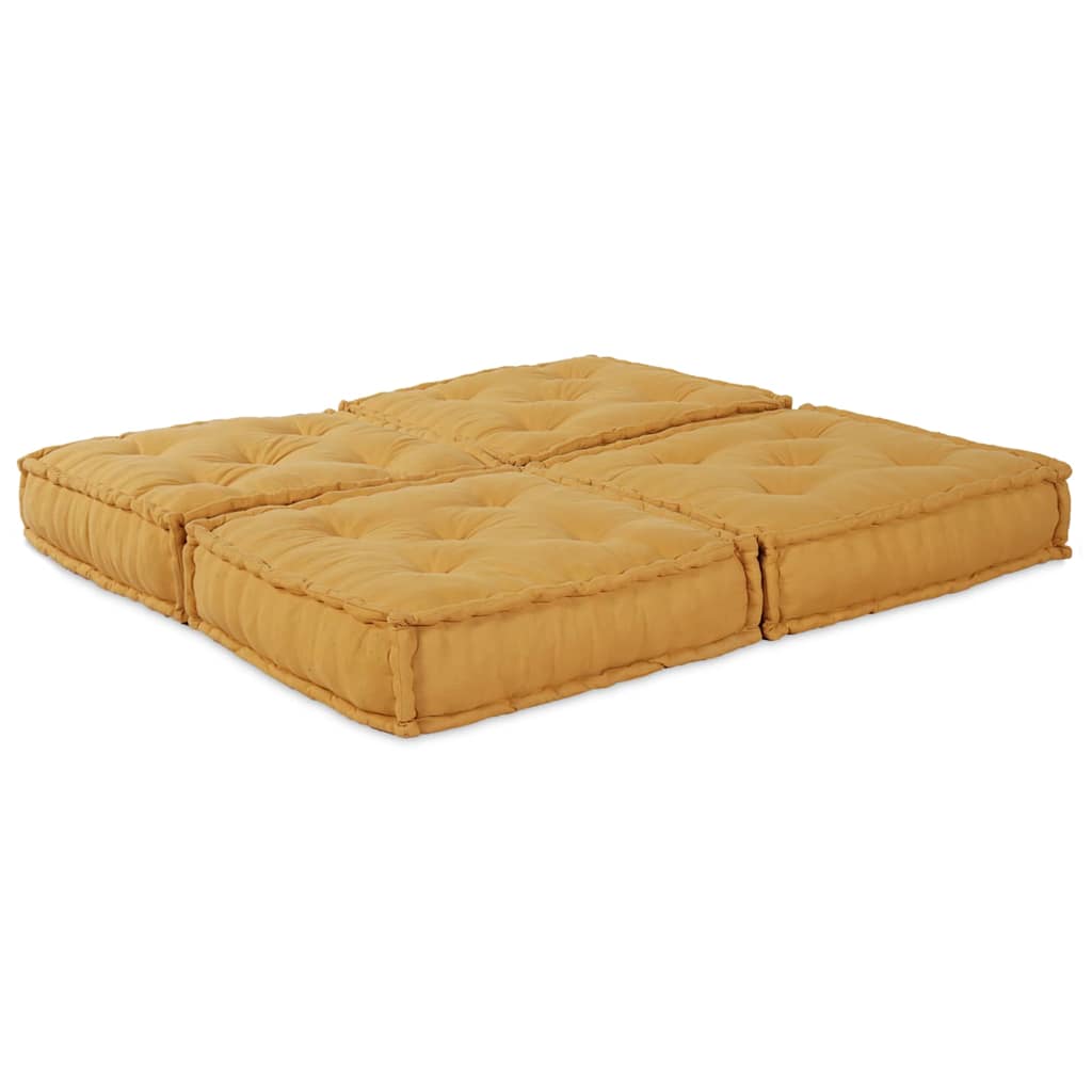 Modulsofa 2 Pcs Gul 70 X 70 X 36 Cm Stof Artisan Eg