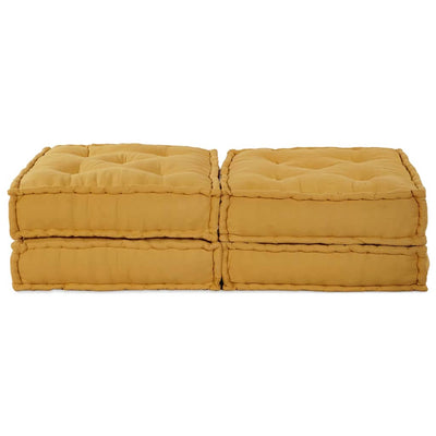 Modulsofa 2 Pcs Gul 70 X 70 X 36 Cm Stof Artisan Eg
