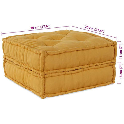Modulsofa 2 Pcs Gul 70 X 70 X 36 Cm Stof Artisan Eg