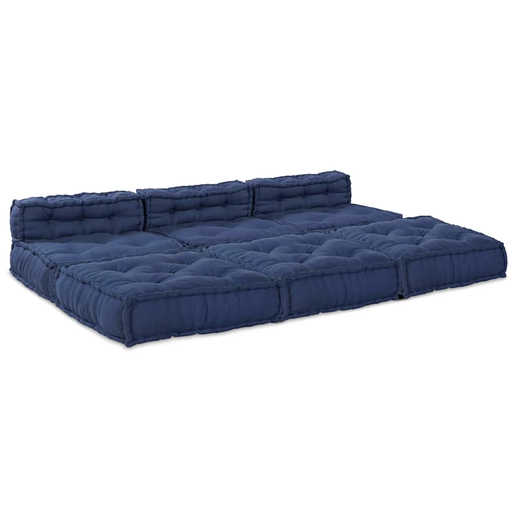 Modulsofa 4 Pcs Indigo 70 X 70 X 56 Cm Stof Artisan Eg