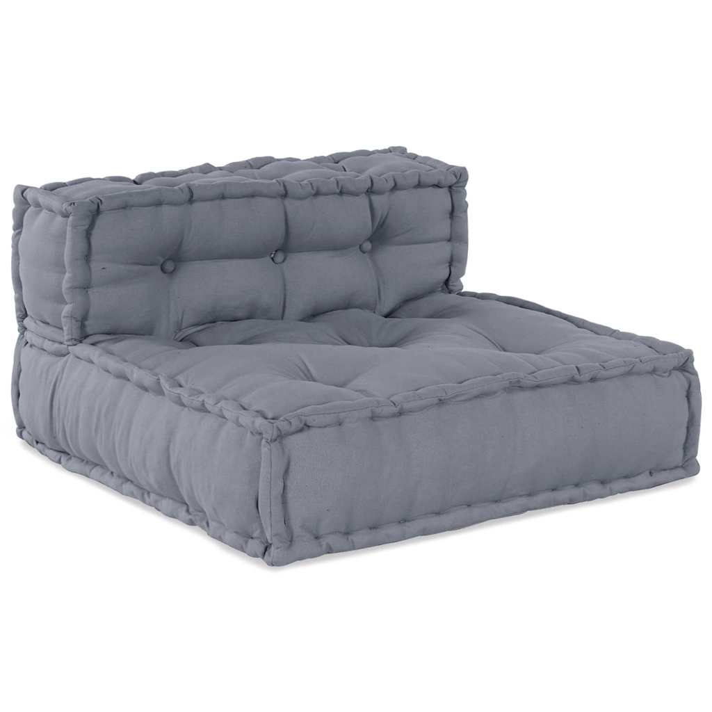 Modulsofa 4 Pcs Grå 70 X 70 X 56 Cm Stof Artisan Eg