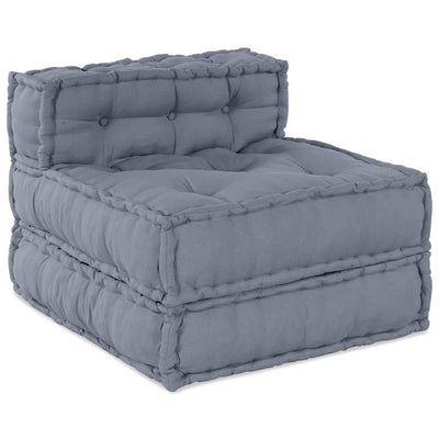 Modulsofa 4 Pcs Grå 70 X 70 X 56 Cm Stof Artisan Eg