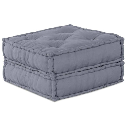 Modulsofa 2 Pcs Grå 70 X 70 X 36 Cm Stof Artisan Eg