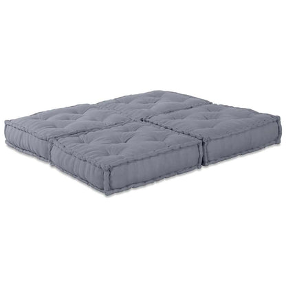 Modulsofa 2 Pcs Grå 70 X 70 X 36 Cm Stof Artisan Eg