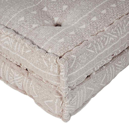Modulsofa Geometrisk 2 Pcs Lysebrun 70 X 70 X 36 Cm Stof Artisan Eg