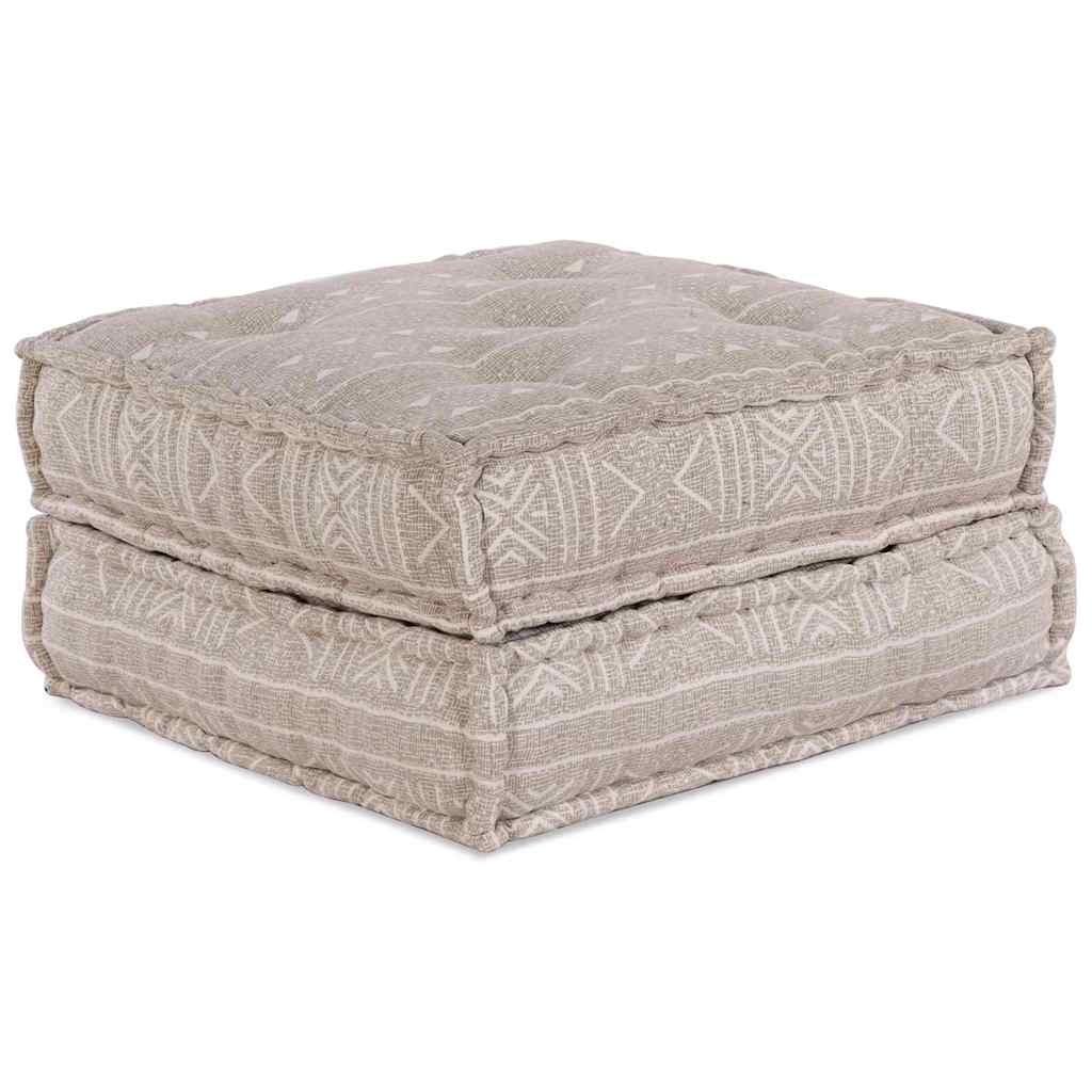 Modulsofa Geometrisk 2 Pcs Lysebrun 70 X 70 X 36 Cm Stof Artisan Eg