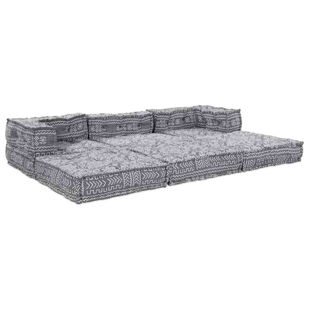 Modulsofa Geometrisk 3 Pcs Lysegrå 70 X 70 X 56 Cm Stof Artisan Eg