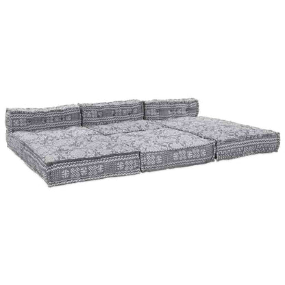 Modulsofa Geometrisk 4 Pcs Lysegrå 70 X 70 X 56 Cm Stof Artisan Eg
