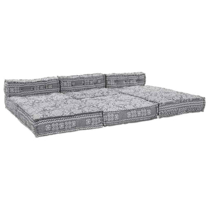 Modulsofa Geometrisk 4 Pcs Lysegrå 70 X 70 X 56 Cm Stof Artisan Eg