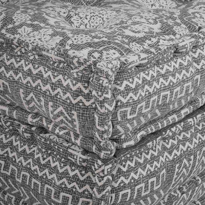 Modulsofa Geometrisk 2 Pcs Lysegrå 70 X 70 X 36 Cm Stof Artisan Eg