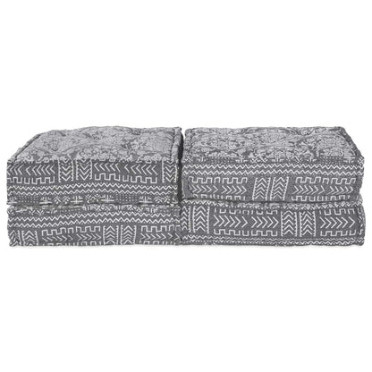 Modulsofa Geometrisk 2 Pcs Lysegrå 70 X 70 X 36 Cm Stof Artisan Eg