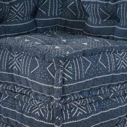 Modulsofa Geometrisk 2 Pcs Indigo 70 X 70 X 56 Cm Stof Artisan Eg