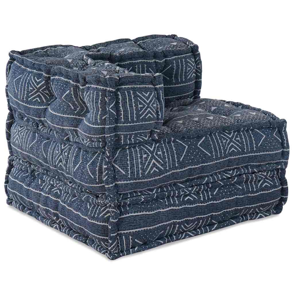 Modulsofa Geometrisk 2 Pcs Indigo 70 X 70 X 56 Cm Stof Artisan Eg
