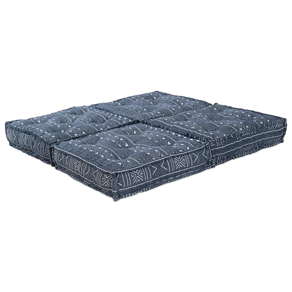 Modulsofa Geometrisk 2 Pcs Indigo 70 X 70 X 36 Cm Stof Artisan Eg
