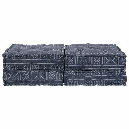 Modulsofa Geometrisk 2 Pcs Indigo 70 X 70 X 36 Cm Stof Artisan Eg
