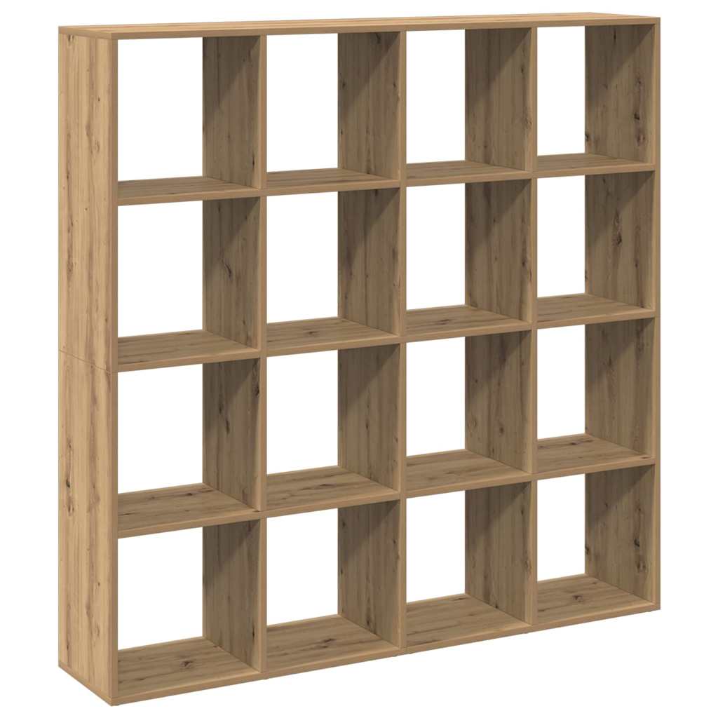 Bogskab 102X29X143 Cm Konstrueret Træ Egetræslook Artisian Oak