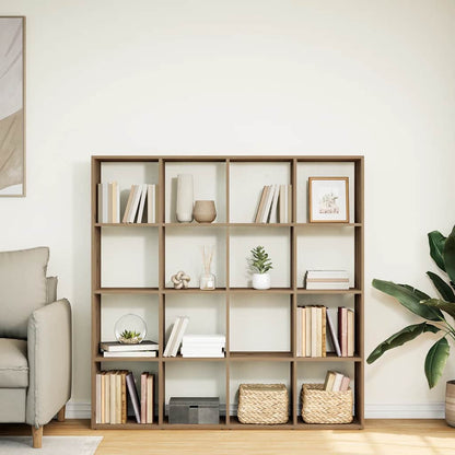 Bogskab 102X29X143 Cm Konstrueret Træ Egetræslook Artisian Oak