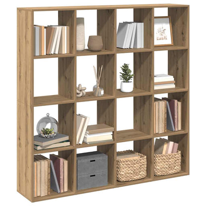 Bogskab 102X29X143 Cm Konstrueret Træ Egetræslook Artisian Oak