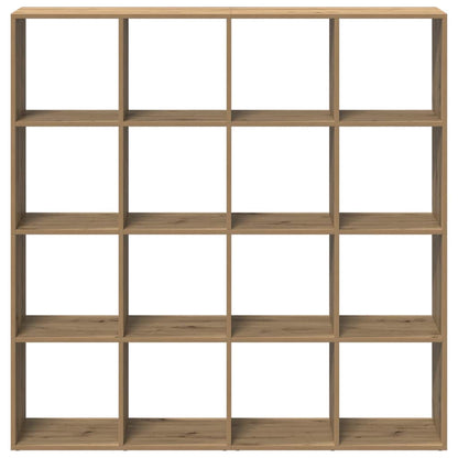 Bogskab 102X29X143 Cm Konstrueret Træ Egetræslook Artisian Oak