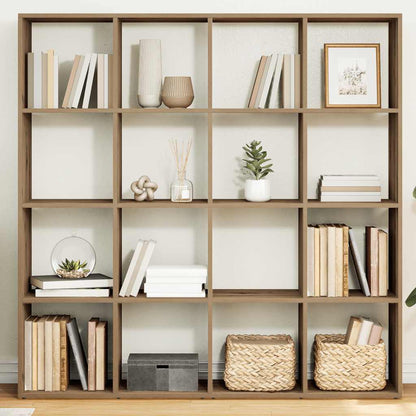 Bogskab 102X29X143 Cm Konstrueret Træ Egetræslook Artisian Oak