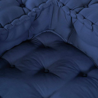 Modulsofa 2 Pcs Indigo 140 X 70 X 36 Cm Stof