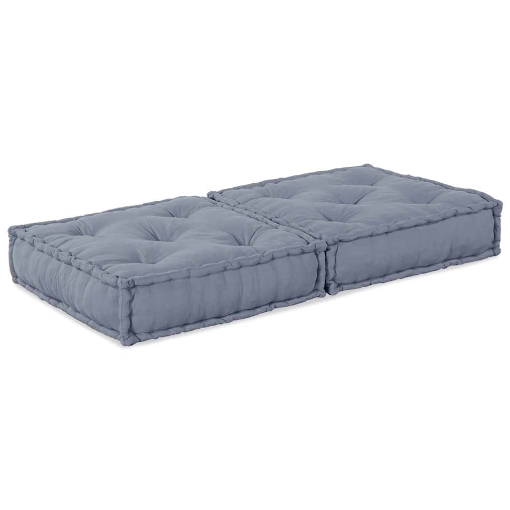 Modulsofa Grå 70 X 70 X 36 Cm Stof