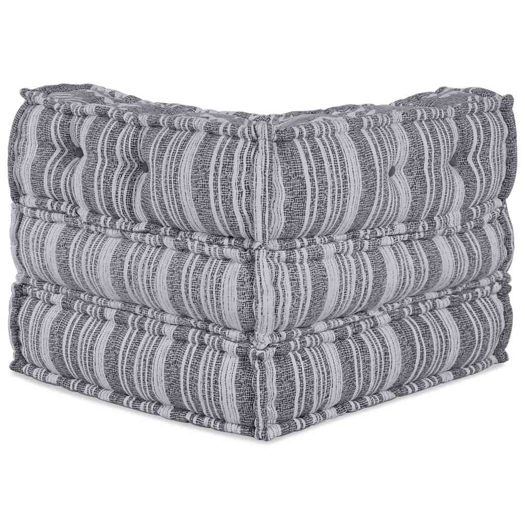 Modulsofa Stribet Grå 70 X 70 X 54 Cm Stof