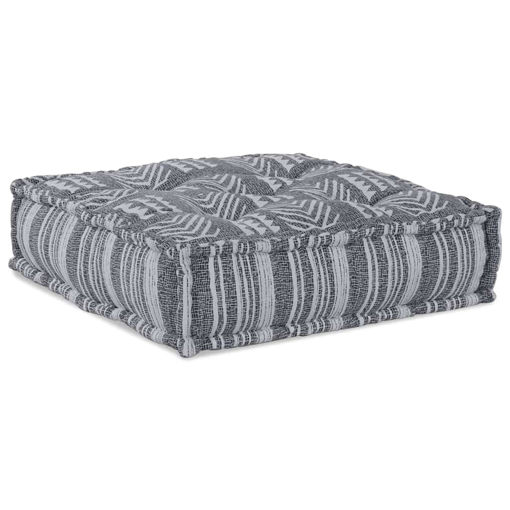 Modulsofa Stribet Grå 70 X 70 X 54 Cm Stof