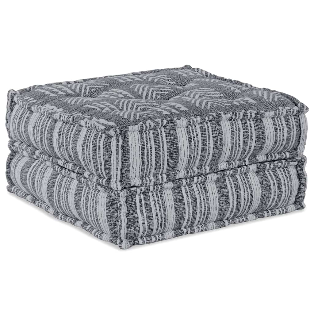 Modulsofa Stribet Grå 70 X 70 X 36 Cm Stof