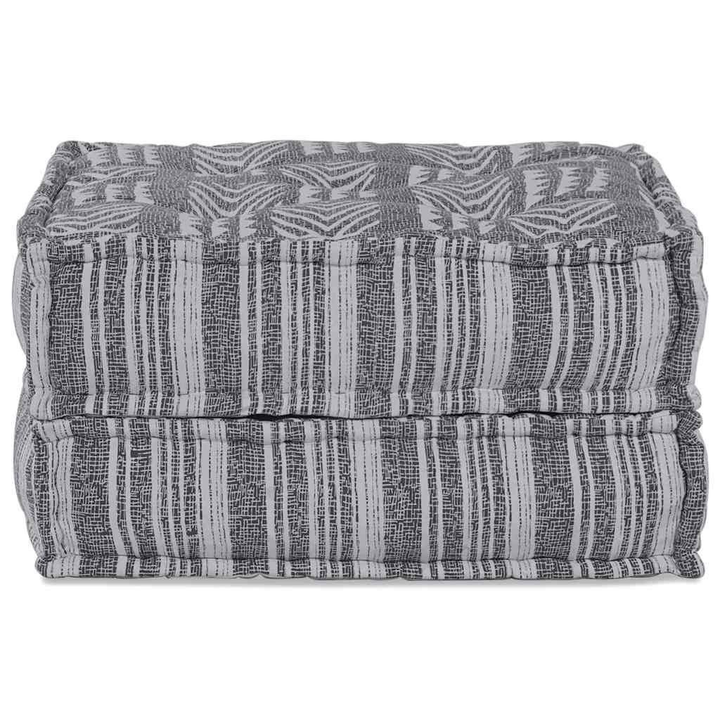 Modulsofa Stribet Grå 70 X 70 X 36 Cm Stof