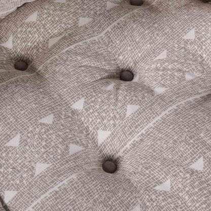 Modulsofa Geometrisk Lysebrun 70 X 70 X 54 Cm Stof