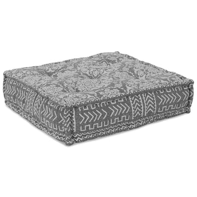 Modulsofa Geometrisk Lysegrå 70 X 70 X 36 Cm Stof