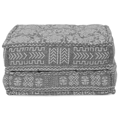 Modulsofa Geometrisk Lysegrå 70 X 70 X 36 Cm Stof