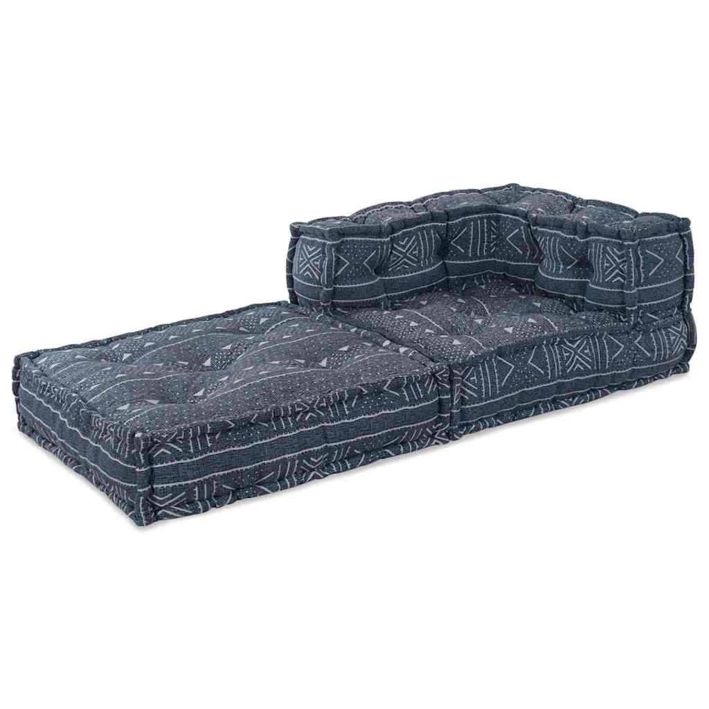 Modulsofa Geometrisk Indigo 70 X 70 X 54 Cm Stof